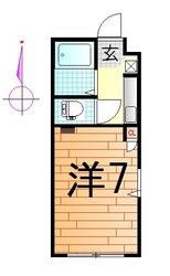 イーストセブンの物件間取画像